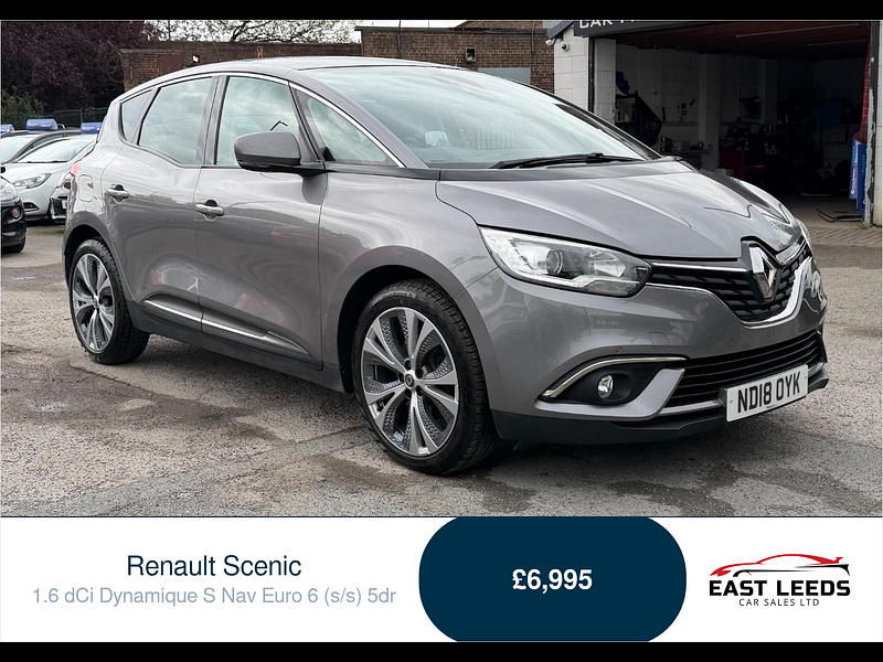 Renault Scenic 1.6 dCi Dynamique S Nav Euro 6 (s/s) 5dr 5dr Manual 2026