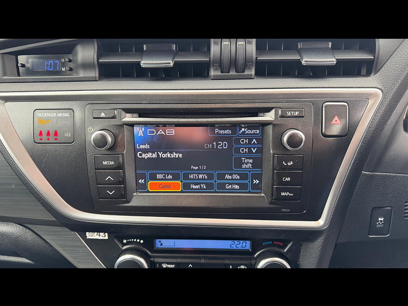 Toyota Auris 1.6 V-Matic Icon Euro 5 5dr 5dr Manual 2026