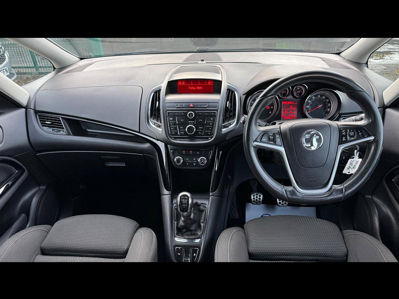 Vauxhall Zafira Tourer 1.4i Turbo SRi Euro 6 5dr 5dr Manual 2026