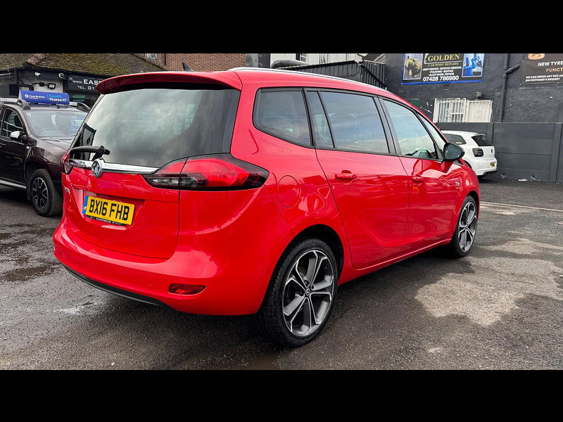Vauxhall Zafira Tourer 1.6 CDTi ecoFLEX SRi Euro 6 (s/s) 5dr 5dr Manual 2026