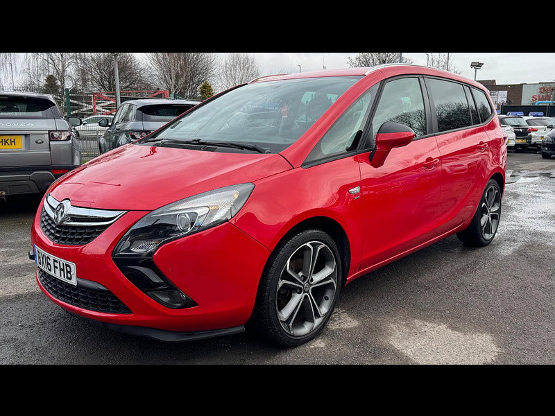 Vauxhall Zafira Tourer 1.6 CDTi ecoFLEX SRi Euro 6 (s/s) 5dr 5dr Manual 2026