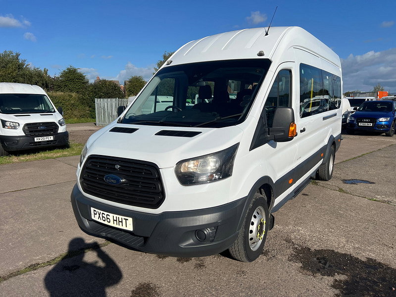 Ford Transit 2.2 TDCi 460 HDT Minibus 5dr Diesel Manual L4 H3 (17 seats) (196 g/km, 125 bhp)