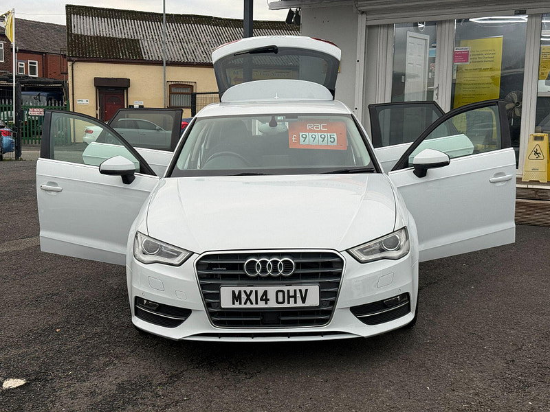 Audi A3 1.8 TFSI Sport Sportback 5dr Petrol S Tronic quattro Euro 6 (s/s) (180 ps) 5dr Automatic 2014