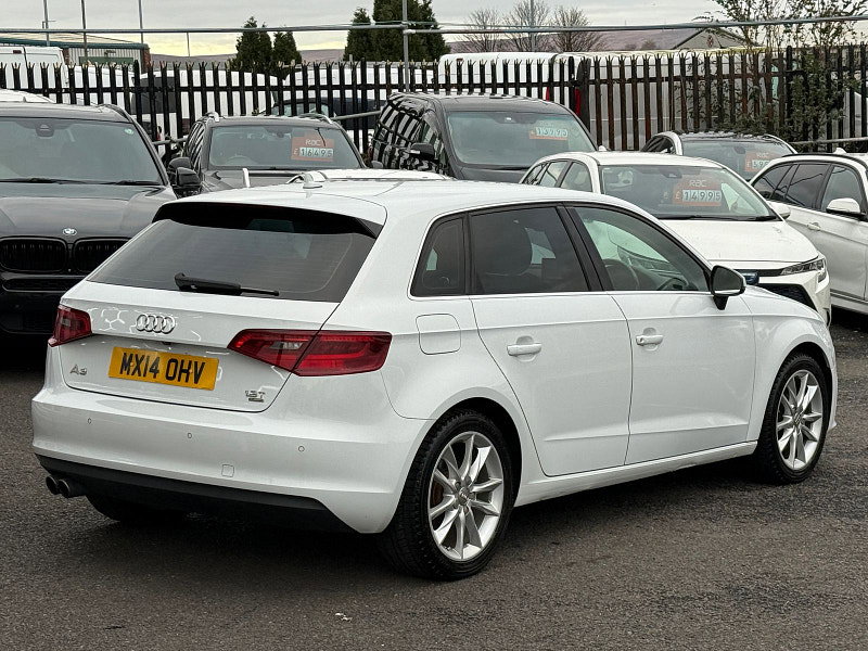 Audi A3 sportback Audi A3 1.8 TFSI Sport Sportback 5dr Petrol S Tronic quattro Euro 6 (s/s) (180 ps) 5dr Automatic 2014