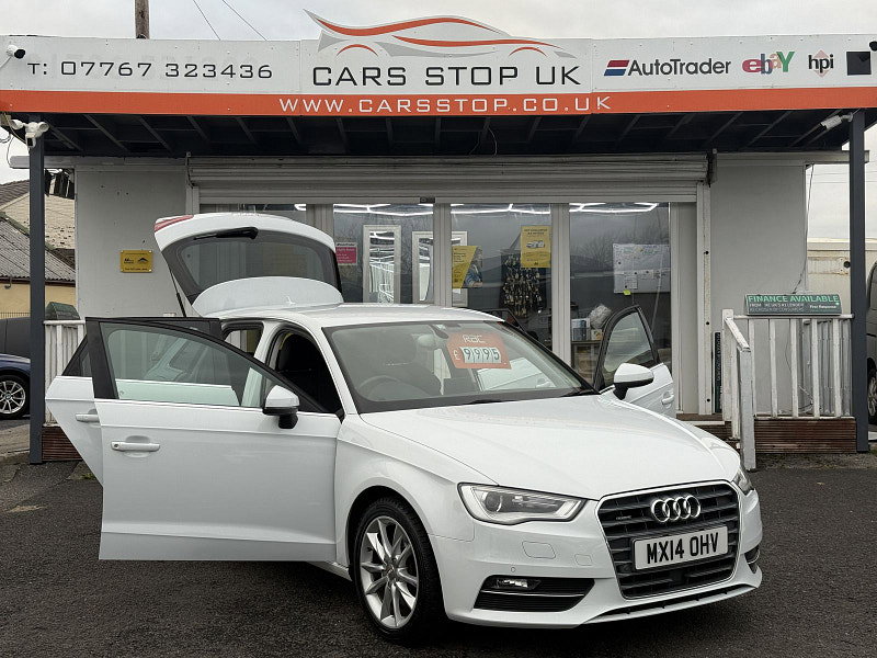 Audi A3 sportback Audi A3 1.8 TFSI Sport Sportback 5dr Petrol S Tronic quattro Euro 6 (s/s) (180 ps) 5dr Automatic 2014