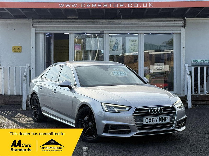Audi A4 2.0 TDI ultra S line S Tronic Euro 6 (s/s) 4dr 4dr Automatic 2017