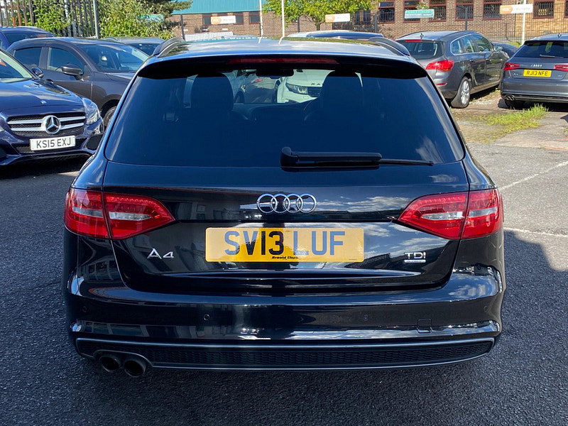 Audi A4 Avant 2.0 TDI Black Edition quattro Euro 5 (s/s) 5dr 5dr Manual 2013