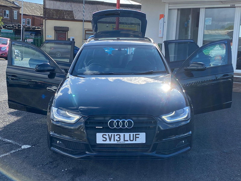 Audi A4 Avant 2.0 TDI Black Edition quattro Euro 5 (s/s) 5dr 5dr Manual 2013