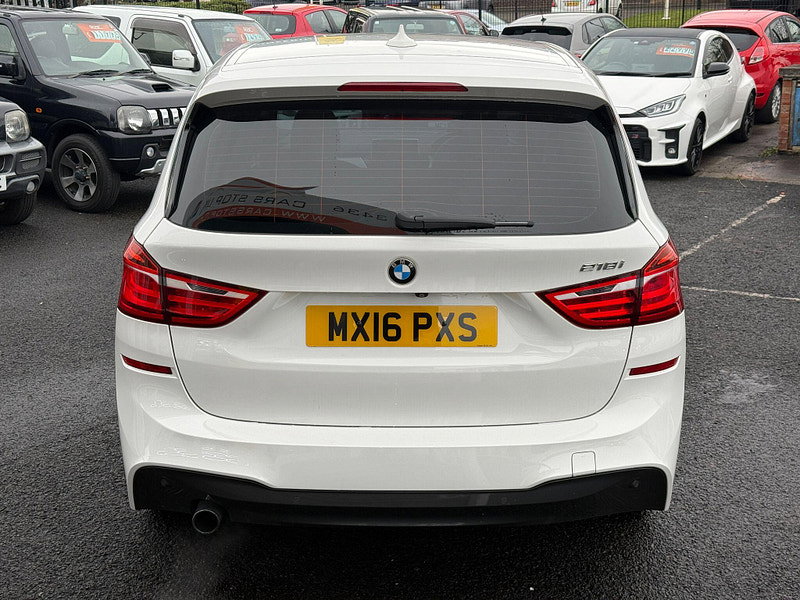 BMW 2 Series Gran Tourer 1.5 218i M Sport MPV 5dr Petrol Auto Euro 6 (s/s) (136 ps) 5dr Automatic 2016