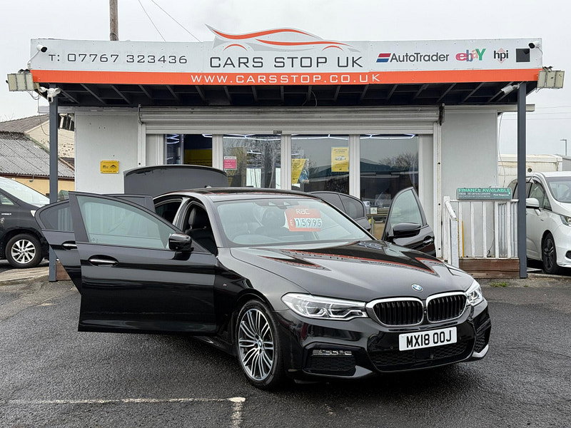 BMW 5 Series 2.0 520d M Sport Auto Euro 6 (s/s) 4dr 4dr Automatic 2018