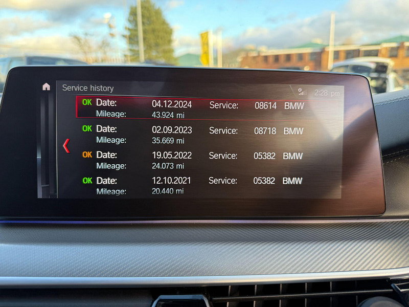 BMW M5 4.4i V8 Competition Steptronic xDrive Euro 6 (s/s) 4dr 4dr Automatic 2018