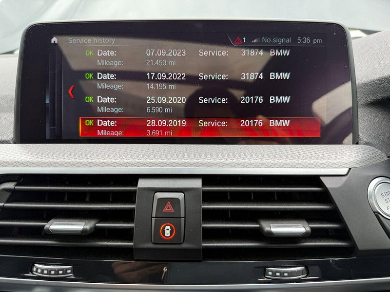 BMW X3 2.0 20d M Sport Auto xDrive Euro 6 (s/s) 5dr 5dr Automatic 2018