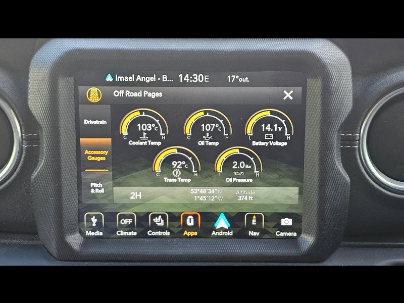 Jeep Wrangler JL 3.6 V6 Auto 4WD Euro 6 (s/s) 4dr 4dr Automatic 2019