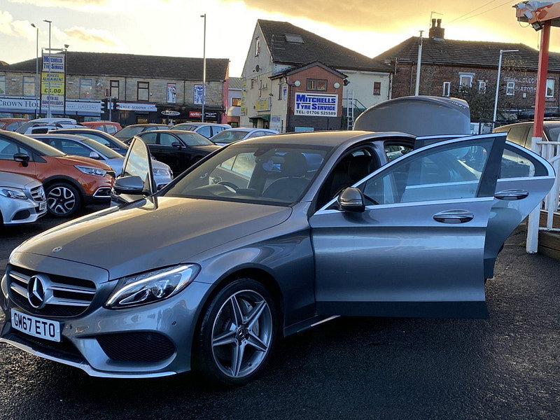 Mercedes-Benz C Class 2.1 C250d AMG Line G-Tronic+ 4MATIC Euro 6 (s/s) 4dr 4dr Automatic 2018