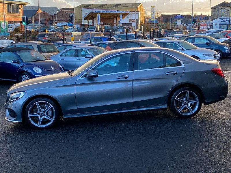 Mercedes-Benz C Class 2.1 C250d AMG Line G-Tronic+ 4MATIC Euro 6 (s/s) 4dr 4dr Automatic 2018
