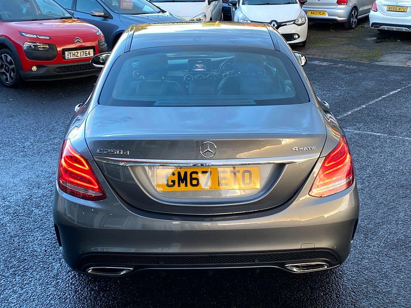 Mercedes-Benz C Class 2.1 C250d AMG Line G-Tronic+ 4MATIC Euro 6 (s/s) 4dr 4dr Automatic 2018