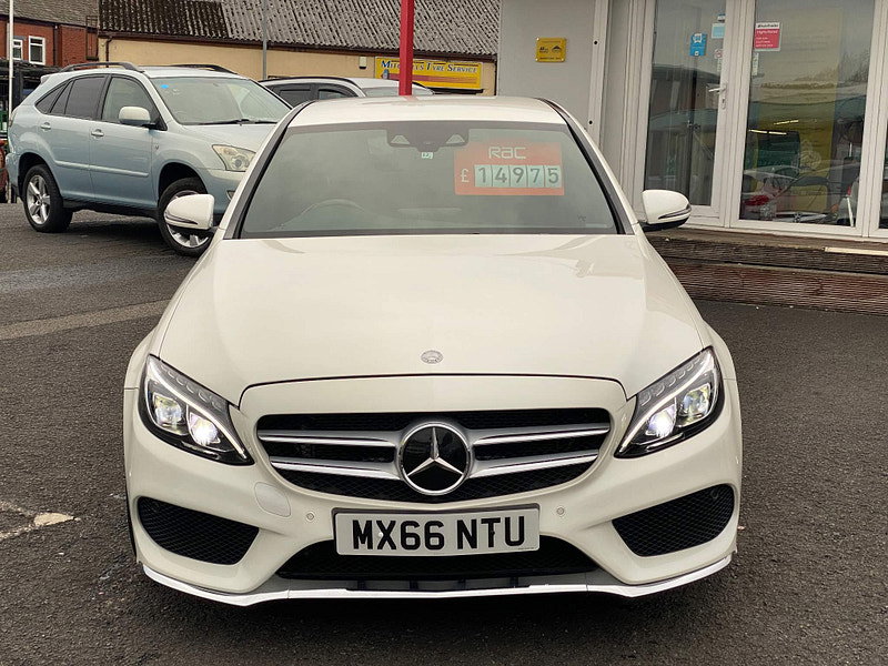Mercedes-Benz C Class C200 AMG Line 2.0 (Premium) 7G-Tronic 4dr Automatic 2016