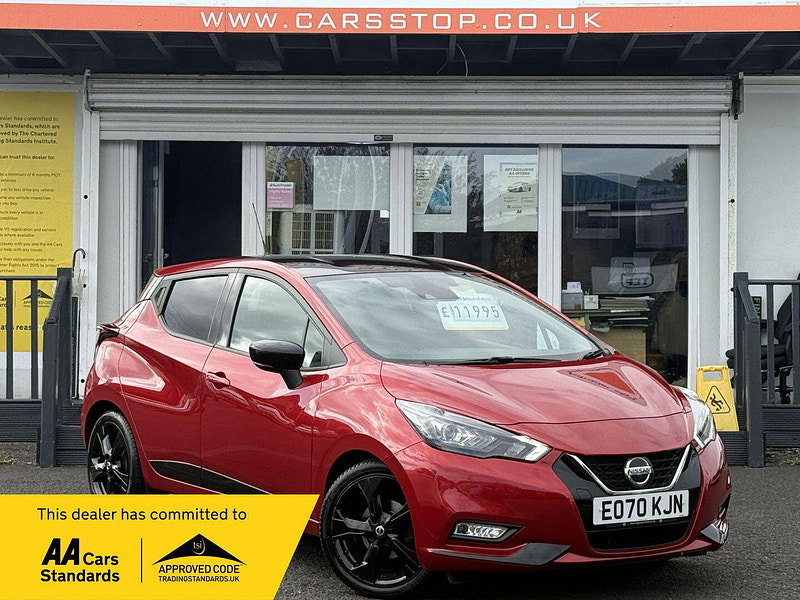 Nissan Micra 1.0 IG-T N-Sport XTRON Euro 6 (s/s) 5dr 5dr Automatic 2021