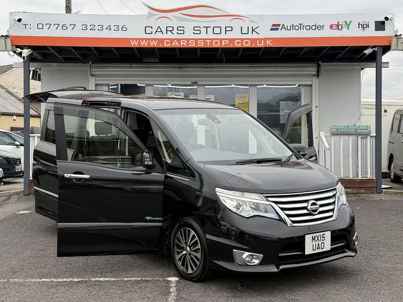 Nissan Serena HIGHWAY STAR V +HYBRID ADV SAFETY PACK 5dr Manual 2015