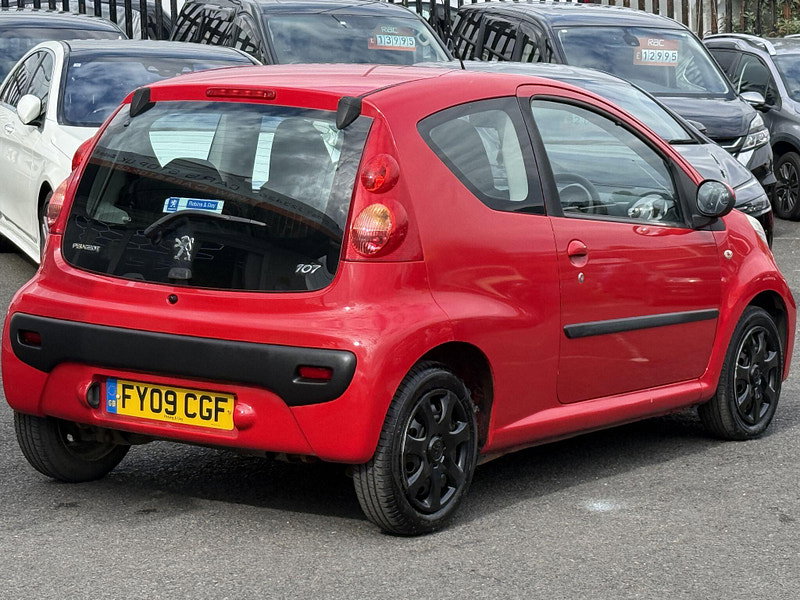 Peugeot 107 1.0 12V Urban Euro 4 3dr 3dr Manual 2009