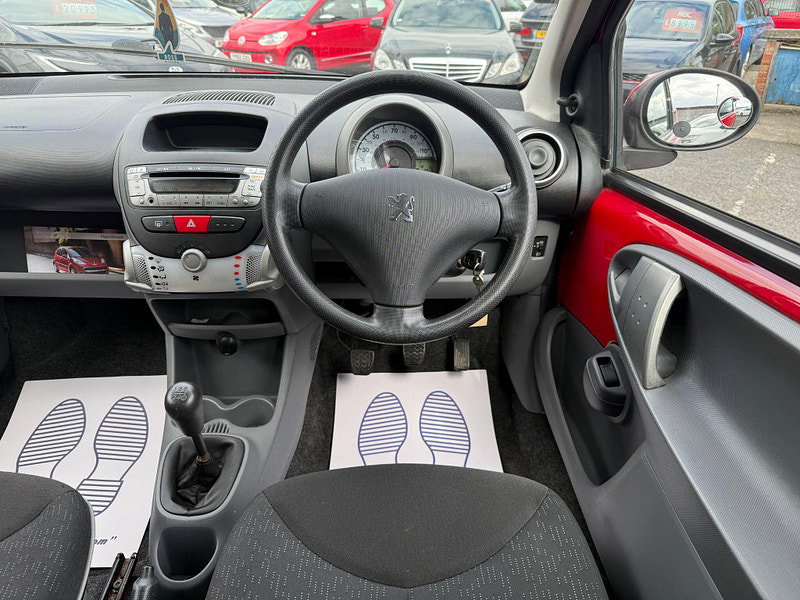 Peugeot 107 1.0 12V Urban Euro 4 3dr 3dr Manual 2009
