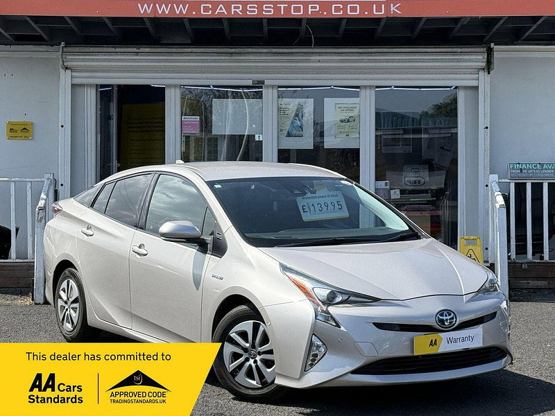 Toyota Prius 1.8 VVT-h Excel CVT Euro 6 (s/s) 5dr (15in Alloy) 5dr Automatic 2017