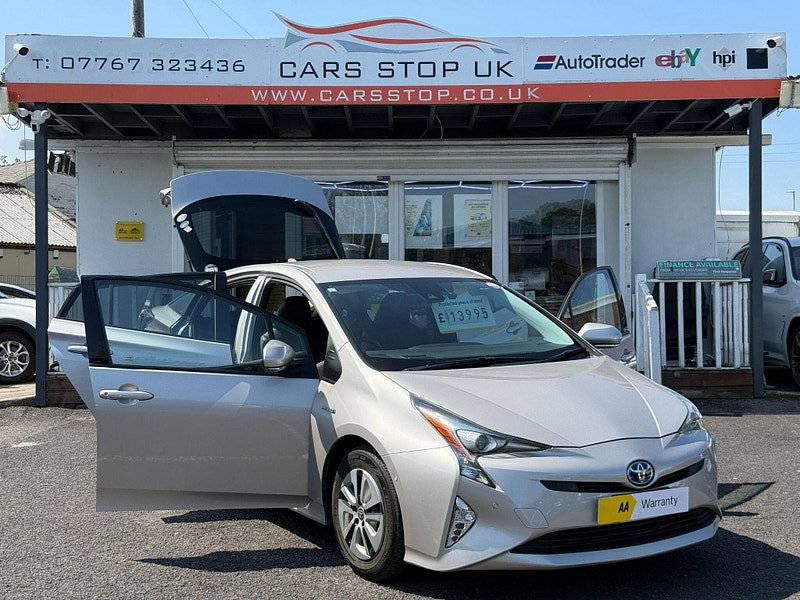 Toyota Prius 1.8 VVT-h Excel CVT Euro 6 (s/s) 5dr (15in Alloy) 5dr Automatic 2017