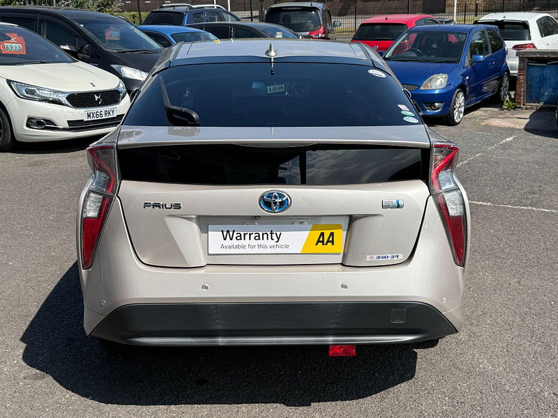 Toyota Prius 1.8 VVT-h Excel CVT Euro 6 (s/s) 5dr (15in Alloy) 5dr Automatic 2017