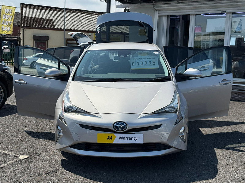 Toyota Prius 1.8 VVT-h Excel CVT Euro 6 (s/s) 5dr (15in Alloy) 5dr Automatic 2017