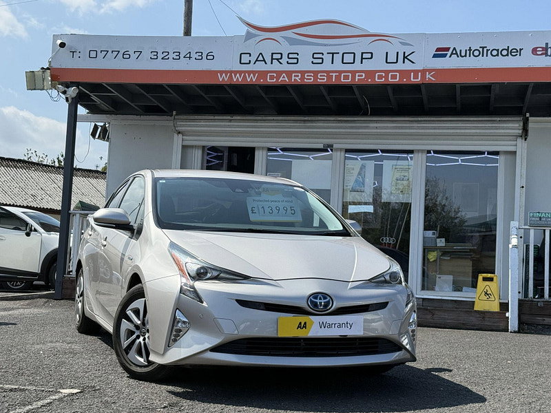 Toyota Prius 1.8 VVT-h Excel CVT Euro 6 (s/s) 5dr (15in Alloy) 5dr Automatic 2017