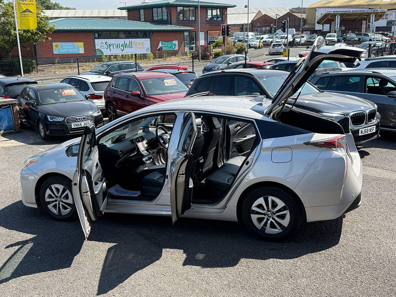 Toyota Prius 1.8 VVT-h Excel CVT Euro 6 (s/s) 5dr (15in Alloy) 5dr Automatic 2017