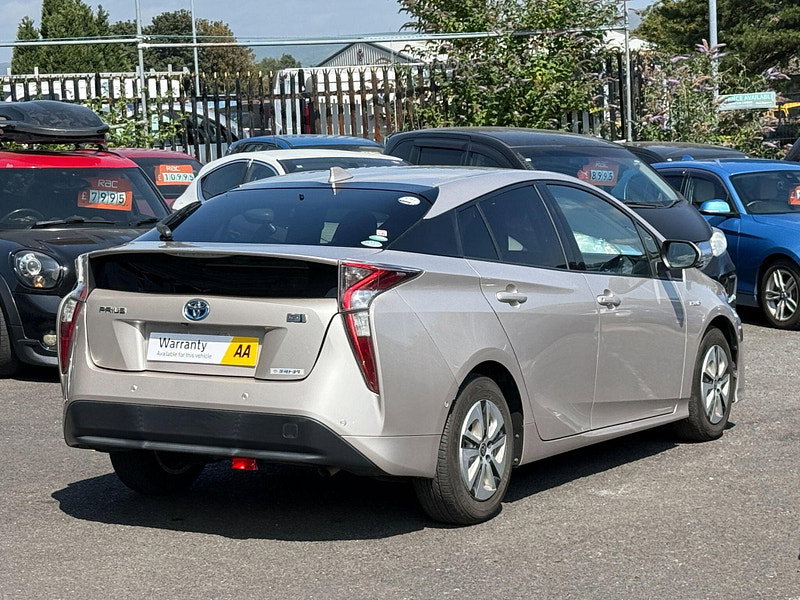 Toyota Prius 1.8 VVT-h Excel CVT Euro 6 (s/s) 5dr (15in Alloy) 5dr Automatic 2017