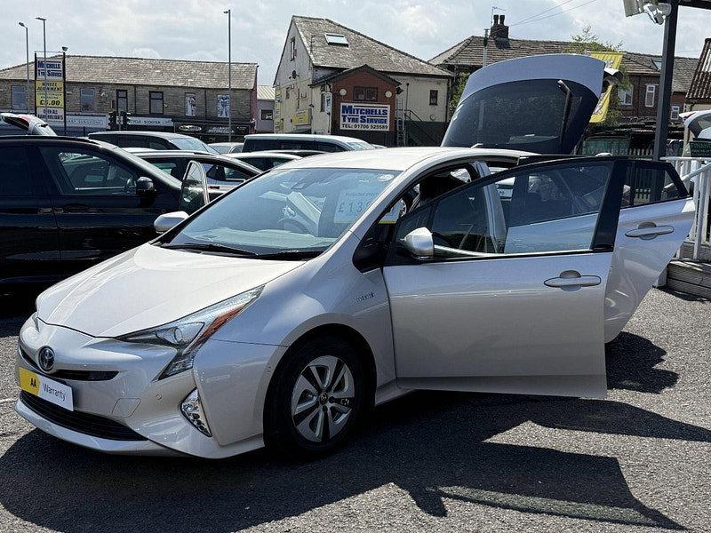 Toyota Prius 1.8 VVT-h Excel CVT Euro 6 (s/s) 5dr (15in Alloy) 5dr Automatic 2017