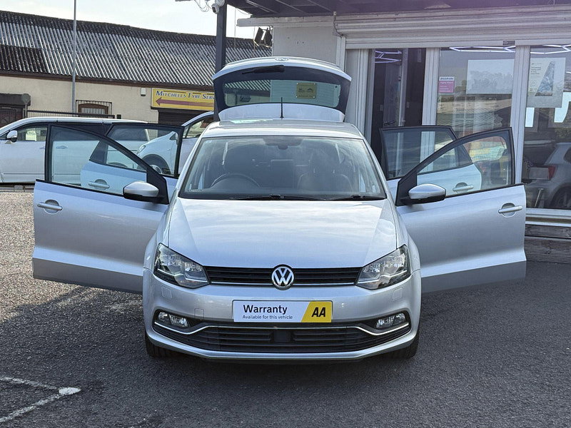 Volkswagen Polo 1.2 TSI BlueMotion Tech Match Edition Hatchback 5dr Petrol DSG Euro 6 (s/s) (90 ps) 5dr Automatic 2017