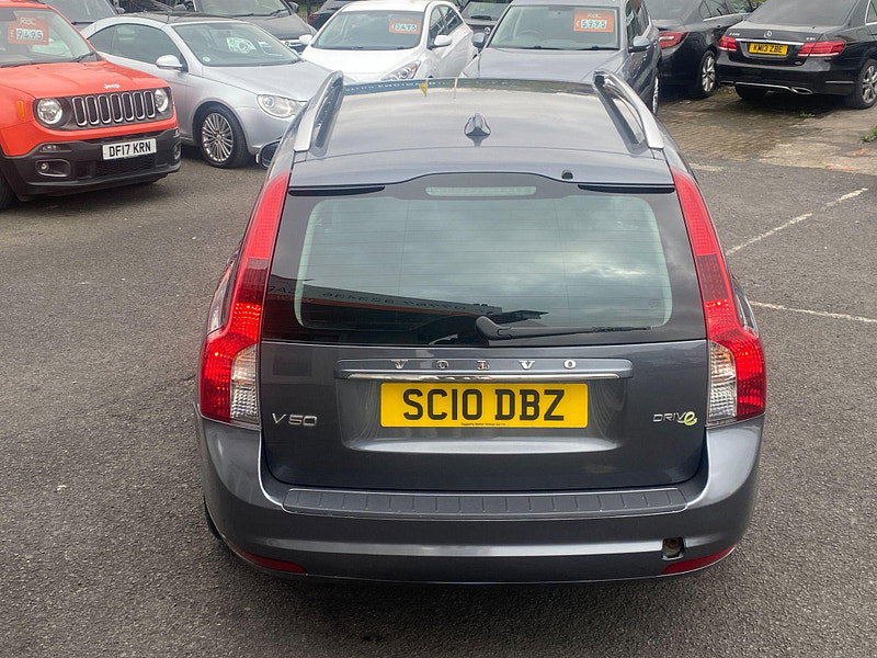 Volvo V50 1.6D DRIVe SE Lux Euro 4 (s/s) 5dr 5dr Manual 2010