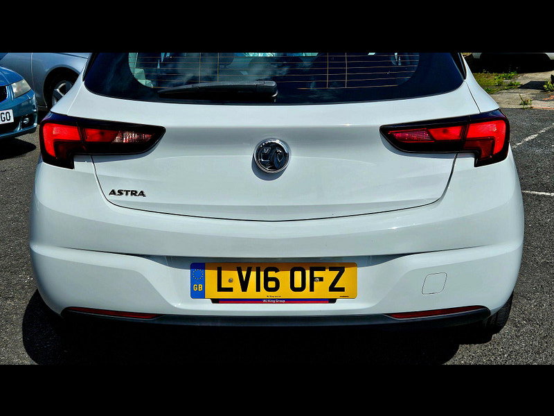 Vauxhall Astra 1.4i Design Euro 6 5dr 5dr Manual 2016