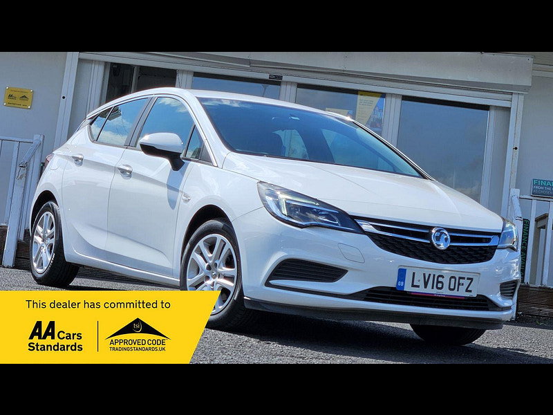 Vauxhall Astra 1.4i Design Euro 6 5dr 5dr Manual 2016