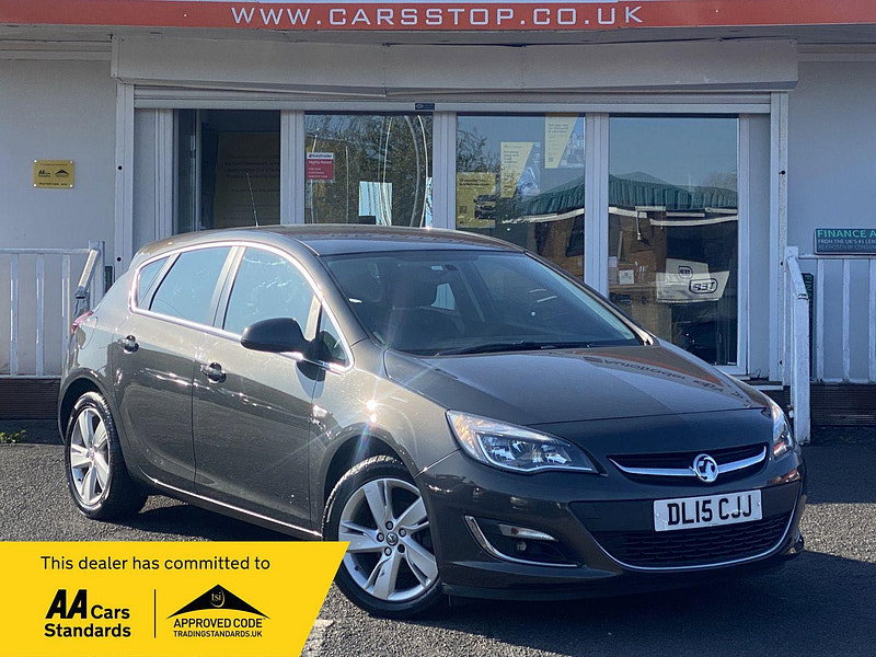 Vauxhall Astra 1.4i SRi Euro 6 5dr 5dr Manual 2015