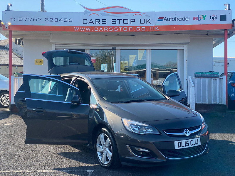 Vauxhall Astra 1.4i SRi Euro 6 5dr 5dr Manual 2015