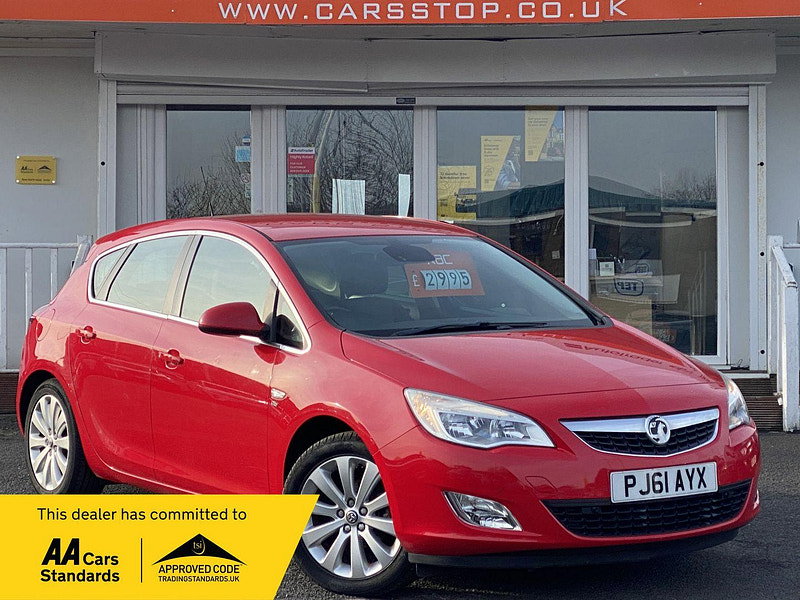 Vauxhall Astra 1.6 16v Elite Euro 5 5dr 5dr Manual 2012