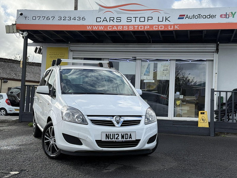 Vauxhall Zafira 1.6 16V Exclusiv Euro 5 5dr 5dr Manual 2012