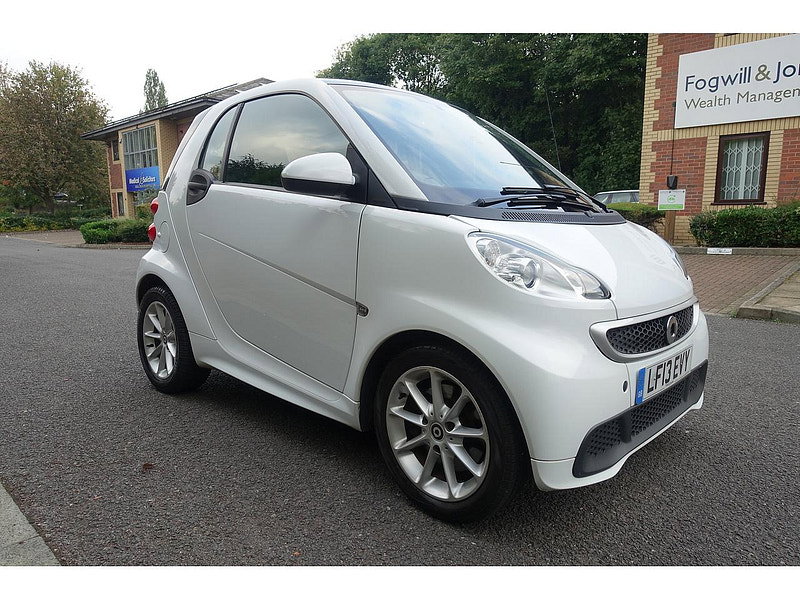 Smart ForTwo 1.0 MHD Passion Coupe 2dr Petrol SoftTouch Euro 5 (s/s) (71 bhp) 2dr Automatic 2026