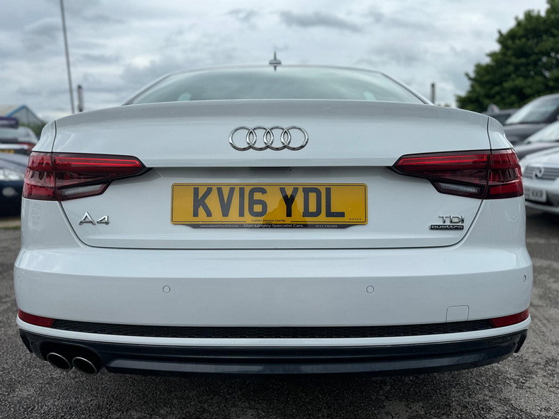 Audi A4 3.0 TDI V6 S line S Tronic quattro Euro 6 (s/s) 4dr 4dr Automatic 2026