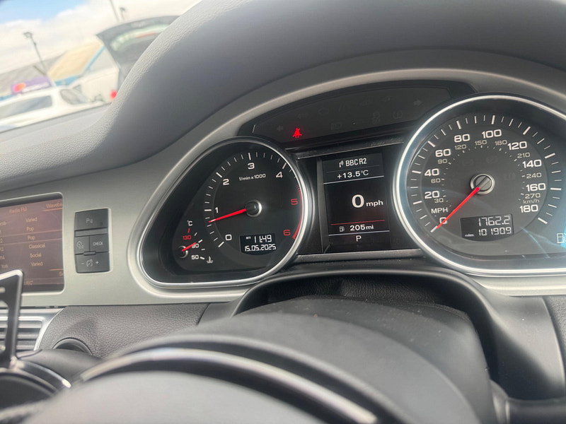 Audi Q7 3.0 TDI V6 S line Tiptronic quattro Euro 5 (s/s) 5dr 5dr Automatic 2026
