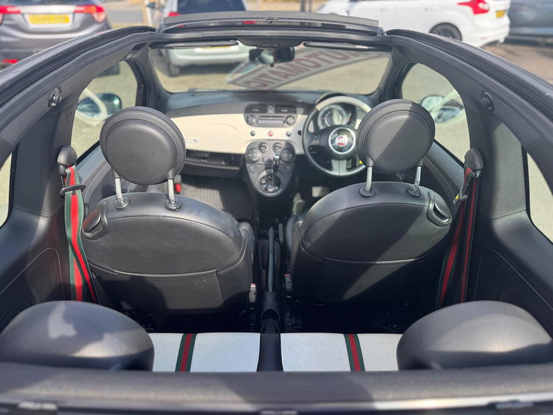 Fiat 500C 1.2 byGucci Dualogic Euro 5 (s/s) 2dr 2dr Automatic 2026