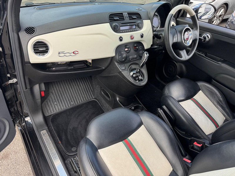 Fiat 500C 1.2 byGucci Dualogic Euro 5 (s/s) 2dr 2dr Automatic 2026