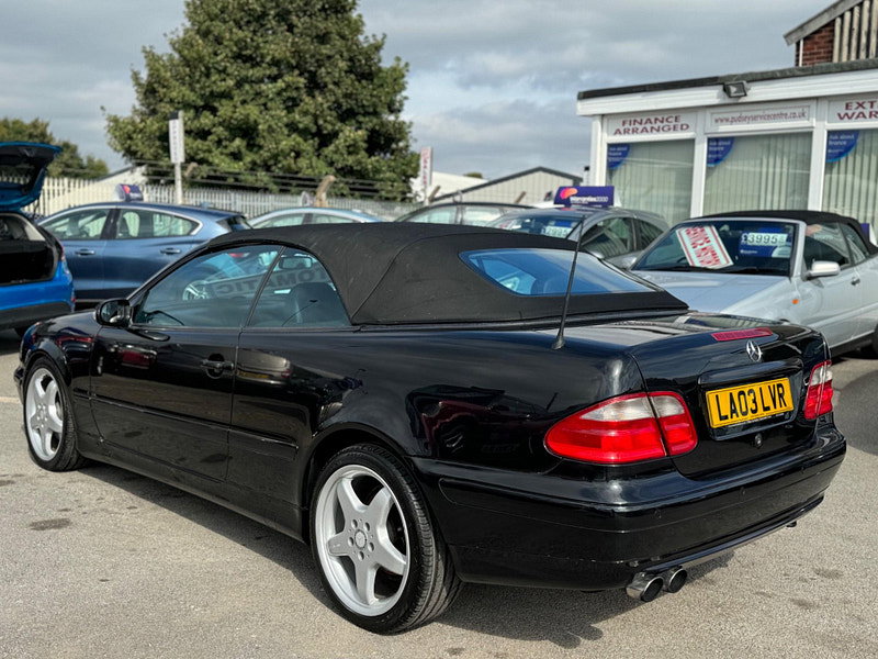 Mercedes-Benz CLK 2.3 CLK230 Kompressor Avantgarde Cabriolet 2dr 2dr Automatic 2026
