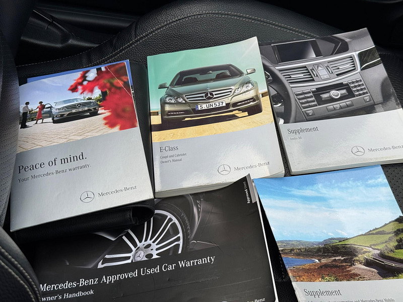 Mercedes-Benz E Class 2.1 E250 CDI BlueEfficiency Sport Cabriolet G-Tronic+ Euro 5 (s/s) 2dr 2dr Automatic 2026