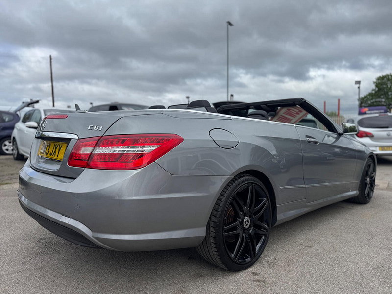 Mercedes-Benz E Class 2.1 E250 CDI BlueEfficiency Sport Cabriolet G-Tronic+ Euro 5 (s/s) 2dr 2dr Automatic 2026