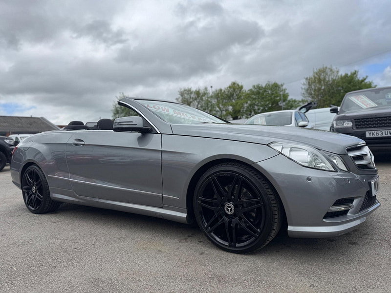 Mercedes-Benz E Class 2.1 E250 CDI BlueEfficiency Sport Cabriolet G-Tronic+ Euro 5 (s/s) 2dr 2dr Automatic 2026